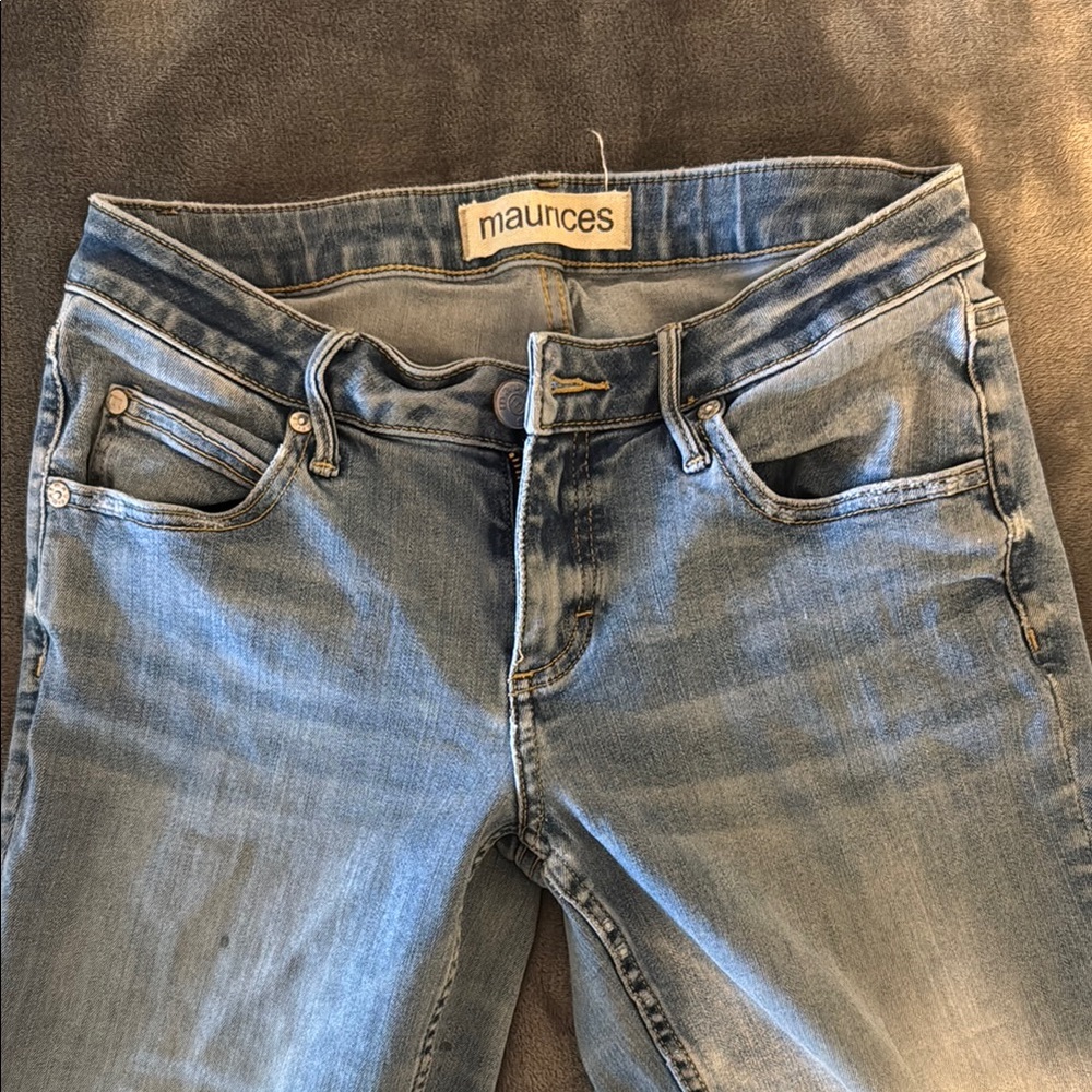 Maurices Light Blue Skinny Jeans